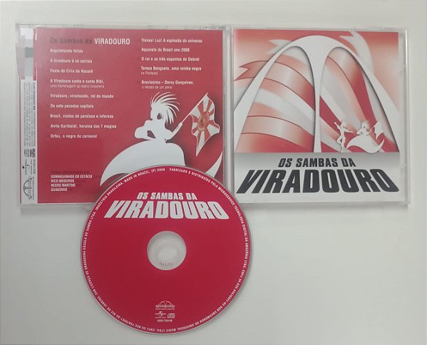 Cd Sambas da Viradouro Interprete Vários Artistas (2006) [seminovo]