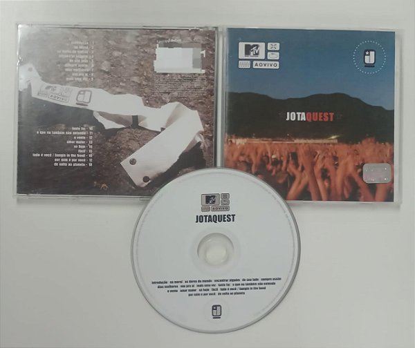 Cd ao Vivo / Mtv Interprete Jota Quest [seminovo]