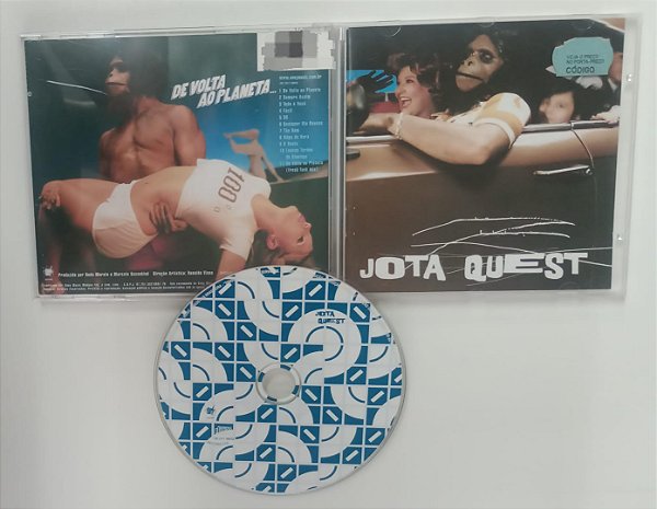 Cd de Volta ao Planeta Interprete Jota Quest [usado]