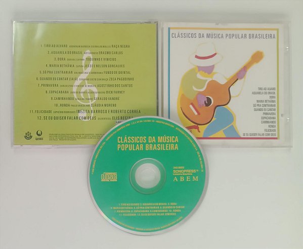 Cd Clássicos da Música Popular Brasileira Interprete Vários Artistas Mpb [usado]
