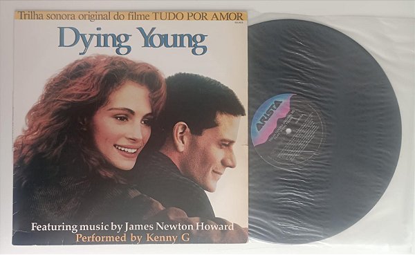 Disco de Vinil Dying Young - Trilha Sonora Interprete Kenny G e James Newton Howard (1991) [usado]