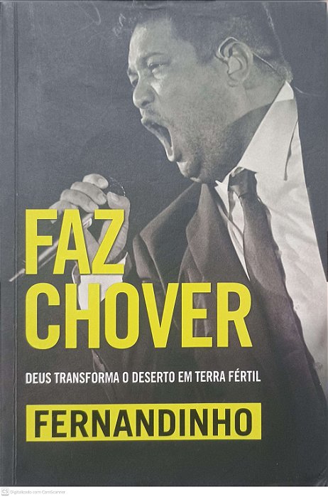 Livro Faz Chover Autor Fernandinho (2013) [usado]