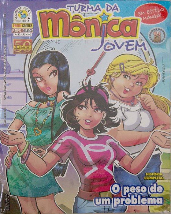 Gibi #33 - Turma da Mônica Jovem (1ª Série) Autor Sousa, Mauricio de (2011) [usado]