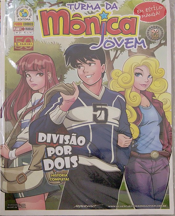 Gibi #31 - Turma da Mônica Jovem (1ª Série) Autor Sousa, Mauricio de (2011) [usado]