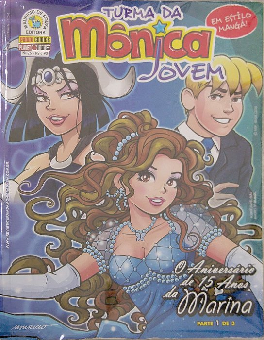 Gibi #26 - Turma da Mônica Jovem (1ª Série) Autor Sousa, Mauricio de (2010) [usado]