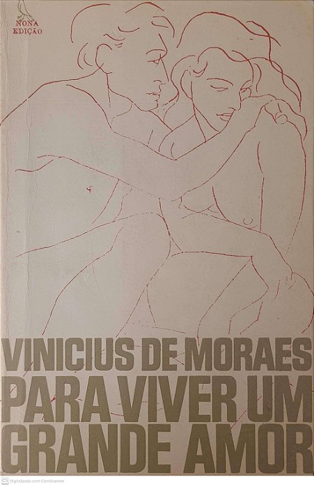 Livro para Viver um Grande Amor Autor Moraes, Vinicius de (1974) [usado]