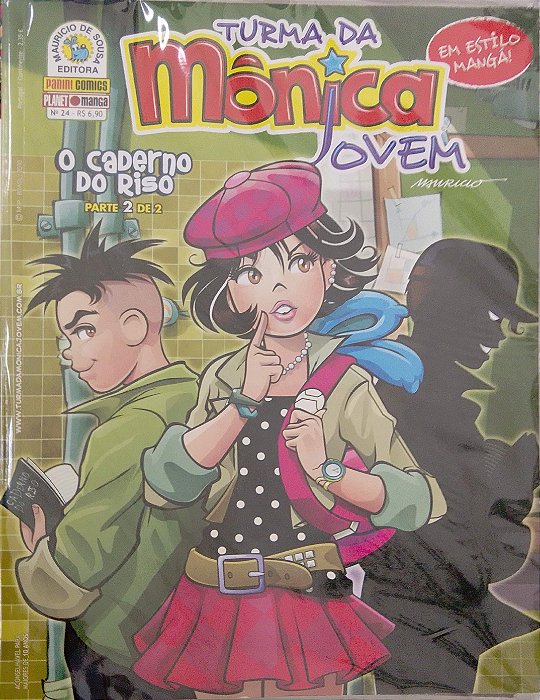 Gibi #24 - Turma de Mônica Jovem (1ª Série) Autor Sousa, Mauricio de (2010) [usado]