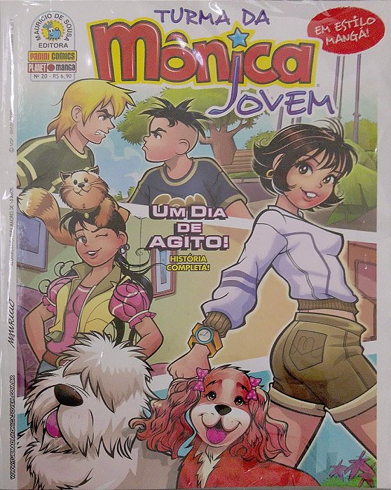 Gibi #20 - Turma da Mônica Jovem (1ª Série) Autor Sousa, Mauricio de (2010) [usado]