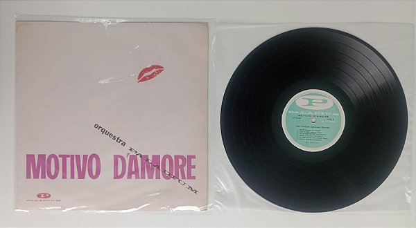 Disco de Vinil Motivo D''amore Interprete Orquestra Paladium [usado]