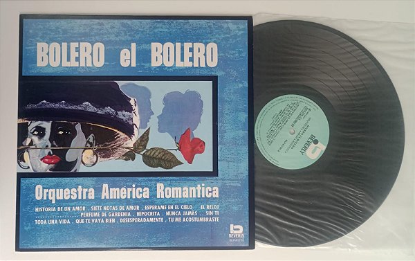 Disco de Vinil Bolero El Bolero Interprete Orquestra América Romântica (1973) [usado]