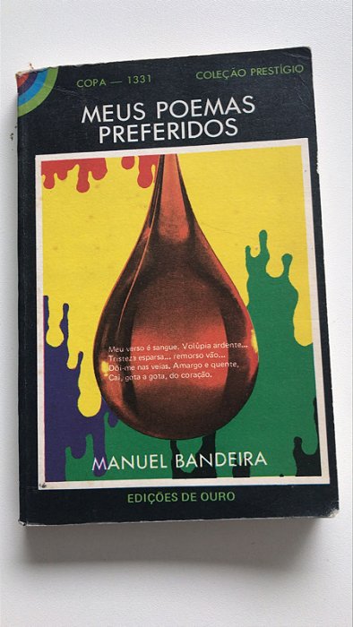 Livro Meus Poemas Preferidos - Coleção Prestígio Autor Bandeira, Manuel [usado]
