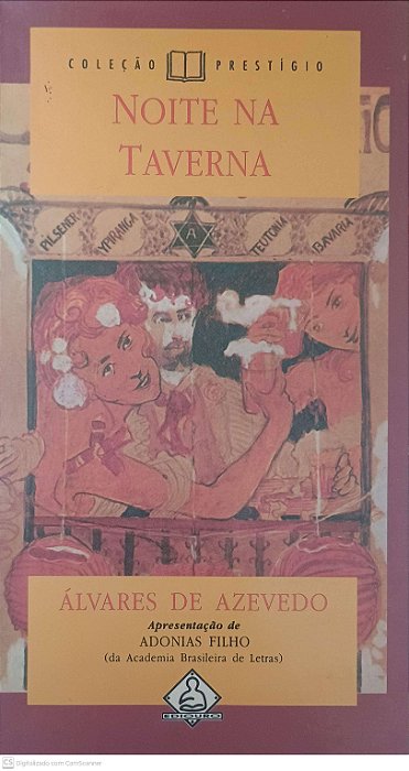Livro Noite na Taverna Autor Azevedo, Álvares de (1988) [usado]