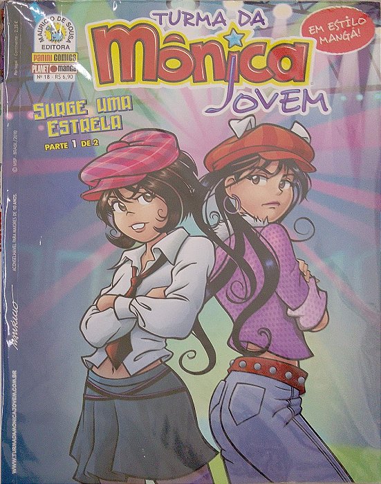 Gibi #18 - Turma da Mônica Jovem (1ª Série) Autor Sousa, Mauricio de (2010) [usado]