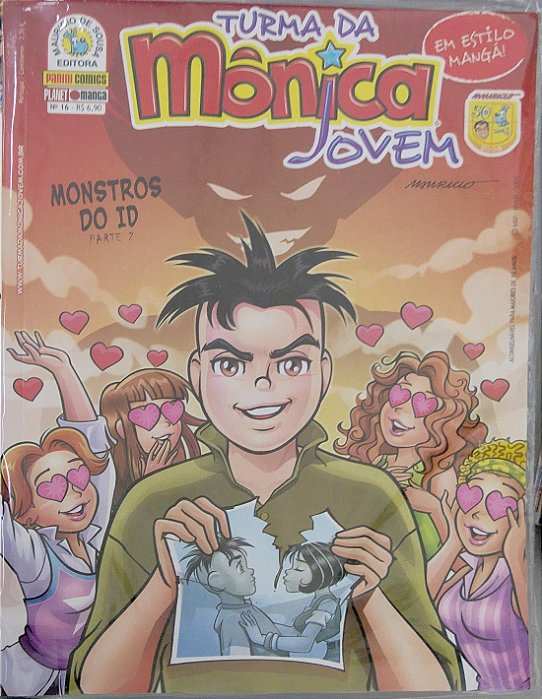 Gibi #16 - Turma da Mônica Jovem (1ª Série) Autor Sousa, Mauricio de (2009) [usado]