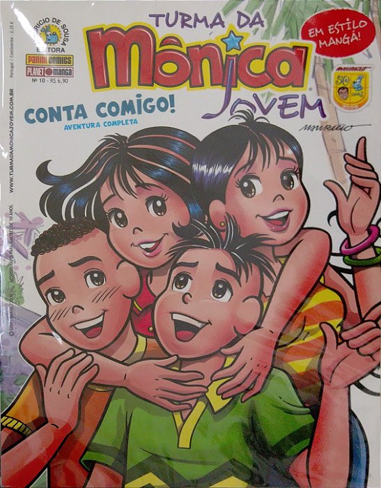 Gibi #10 - Turma da Mônica Jovem (1ª Série) Autor Sousa, Mauricio de (2009) [usado]