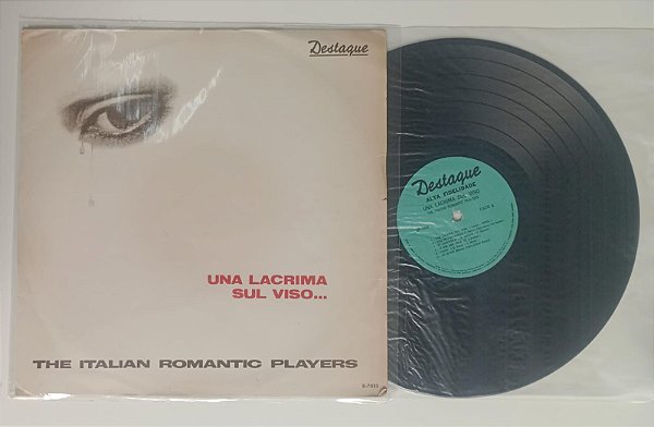 Disco de Vinil Una Lacrima Sul Viso Interprete Italian Romantic Players (1965) [usado]