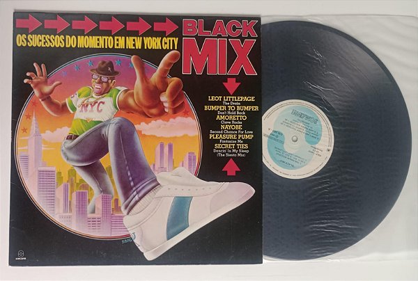 Disco de Vinil Black Mix Interprete Vários Artistas (1987) [usado]