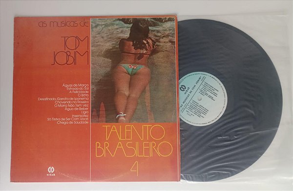 Disco de Vinil as Músicas de Tom Jobim Interprete Vários Artistas (1978) [usado]
