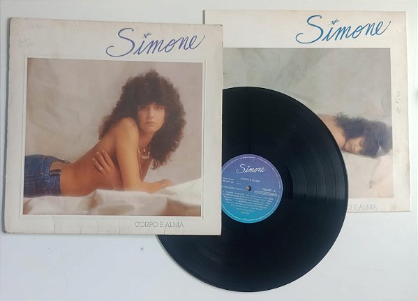 Disco de Vinil Corpo e Alma Interprete Simone (1982) [usado]