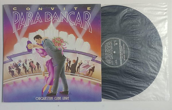 Disco de Vinil Convite para Dançar Interprete Orquestra Cuba Libre (1991) [usado]