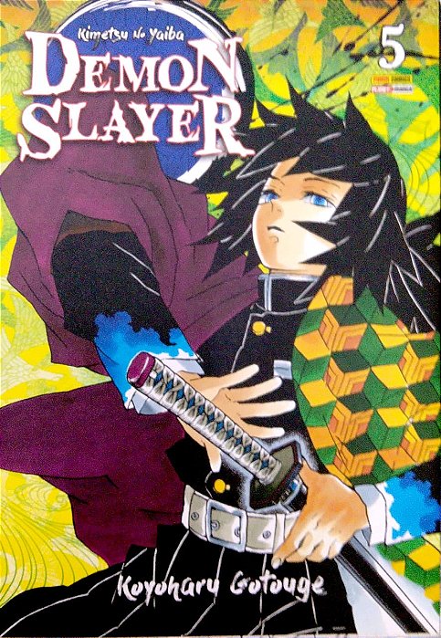 Gibi #5 - Demon Slayer: Kimetsu no Yaiba Autor Koyoharu Gotouge (2020) [seminovo]