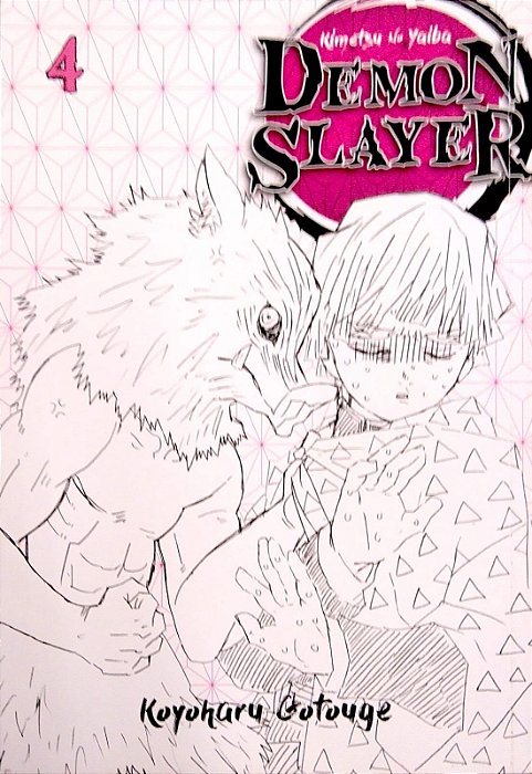 Gibi #4 - Demon Slayer: Kimetsu no Yaiba Autor Koyoharu Gotouge (2020) [seminovo]