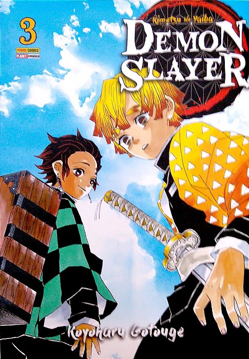 Gibi #3 - Demon Slayer: Kimetsu no Yaiba Autor Koyoharu Gotouge (2020) [seminovo]