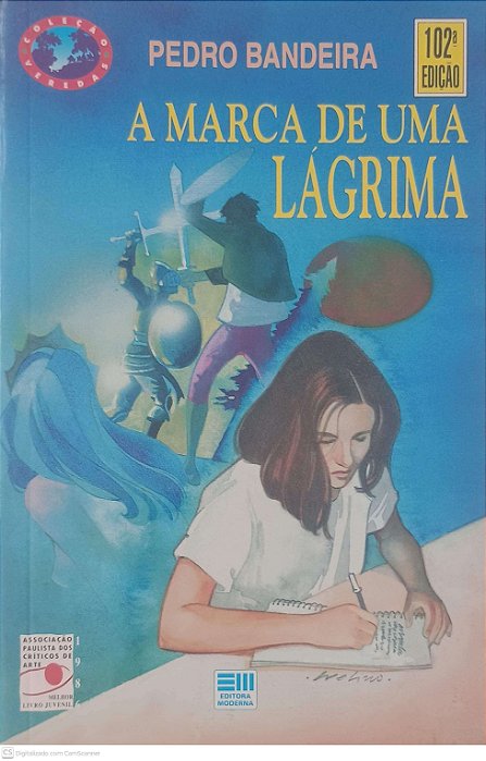 Livro a Marca de Uma Lágrima Autor Bandeira, Pedro (1994) [usado]