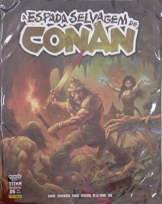 Gibi #5 - a Espada Selvagem de Conan (2ª Série) Autor Horley, Alex (2026) [seminovo]