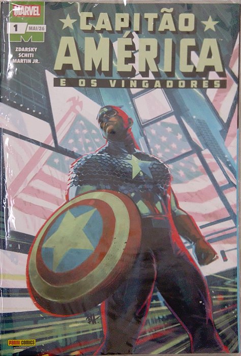 Gibi #1 - Capitão América e os Vingadores Autor Zdarsky, Chip (2026) [usado]