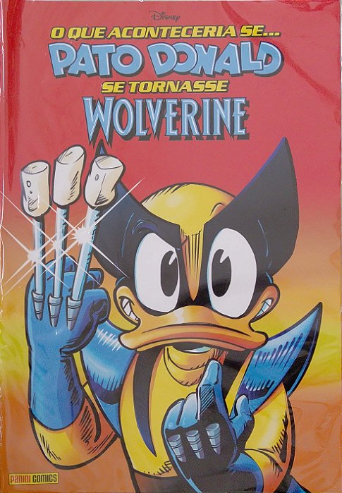 Gibi o que Aconteceria Se... Pato Donald Se Tornasse Wolverine Autor Barbieri, Luca (2024) [usado]