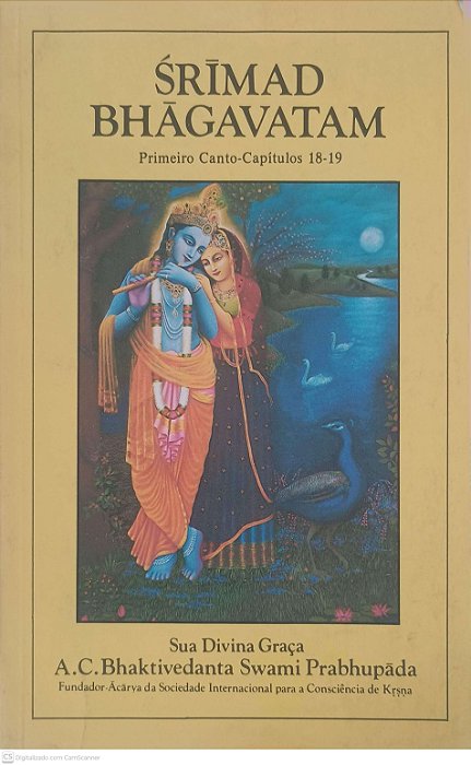 Livro Srimad Bhagavatam Autor Prabhupada, A.c. Bhaktivedanta Swami [usado]