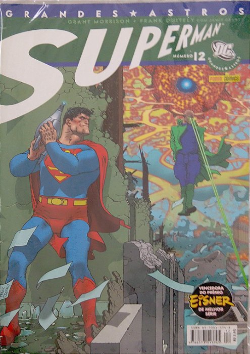 Gibi #12 - Grandes Astros: Superman Autor Morrison, Grant (2008) [usado]