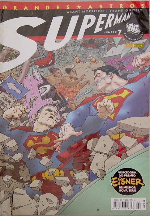 Gibi #7 - Grandes Astros: Superman Autor Morrison, Grant (2007) [usado]
