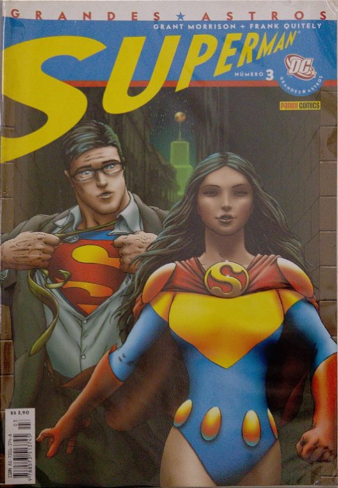 Gibi #3 - Grandes Astros: Superman Autor Morrison, Grant (2007) [usado]