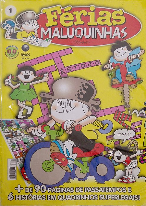 Gibi Férias Maluquinhas #1 Autor Ziraldo (2004) [usado]