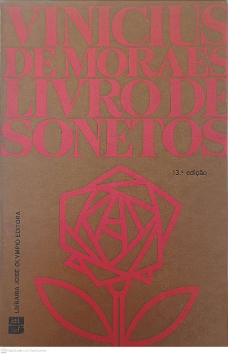 Livro Livro de Sonetos Autor Moraes, Vinicius de (1982) [usado]
