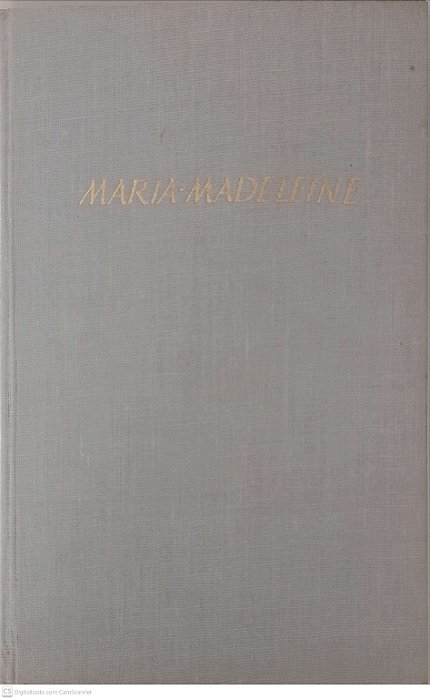 Livro Maria-madeleine Autor Trocher, Jean (1956) [usado]