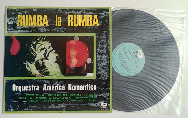 Disco de Vinil Rumba La Rumba Interprete Orquestra América Romântica (1969) [usado]