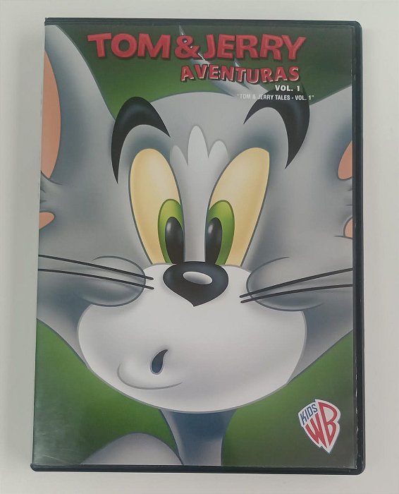 Dvd Tom e Jerry - Aventuras 1 Editora (2012) [usado]