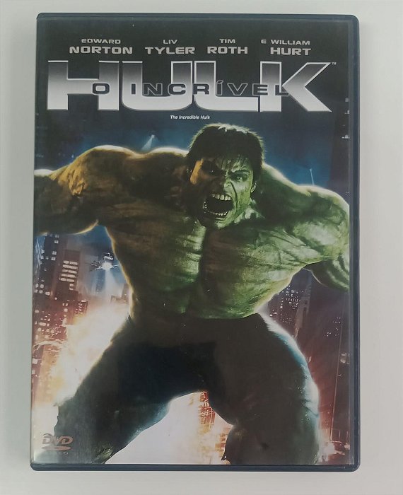 Dvd o Incrível Hulk Editora (2008) [seminovo]