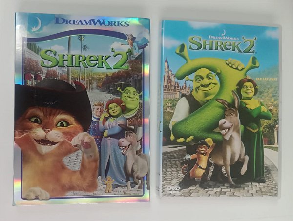 Dvd Shrek 2 (luva) Editora (2010) [seminovo]