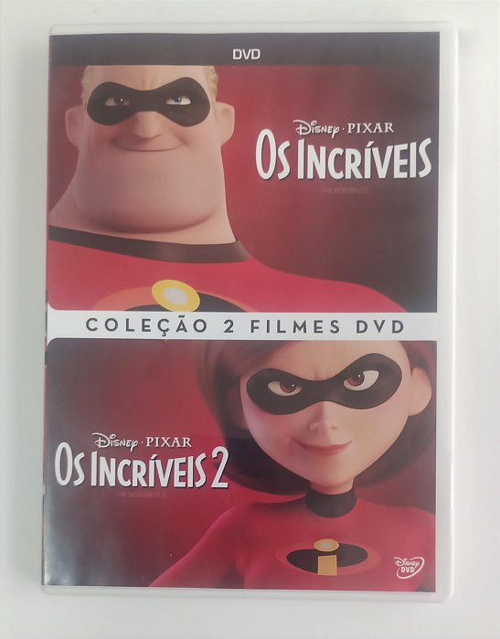 Dvd os Incríveis 1 e 2 Editora (2018) [usado]