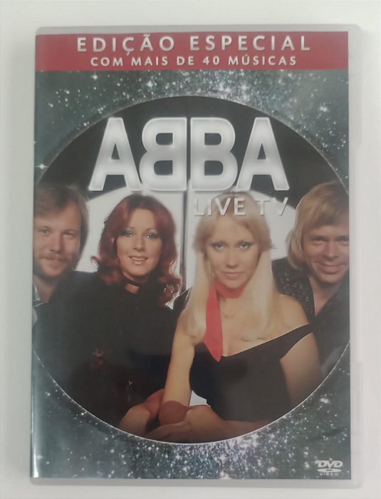Dvd Abba - Live Tv 40 Músicas Editora (2011) [usado]