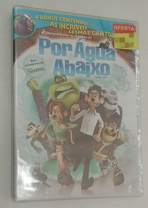 Dvd por Água Abaixo Editora (2012) [novo]
