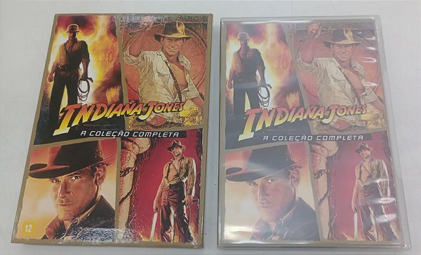 Dvd Indiana Jones - Coleção 4 Filmes Editora (2014) [usado]