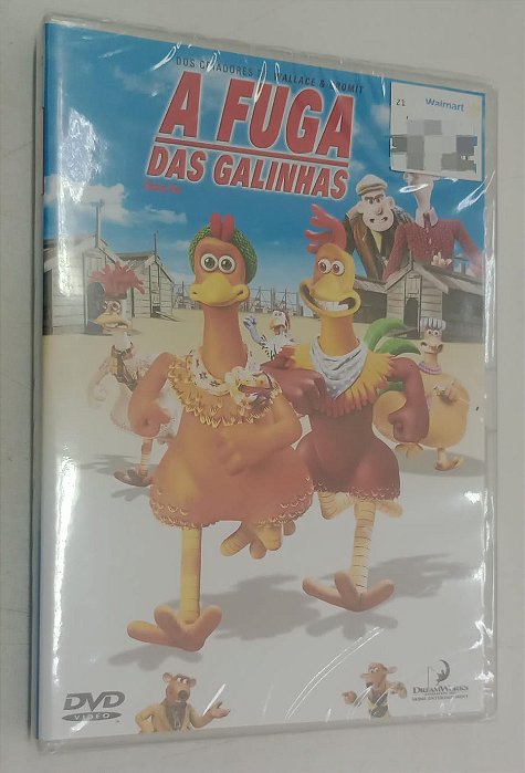 Dvd a Fuga das Galinhas Editora (2006) [novo]