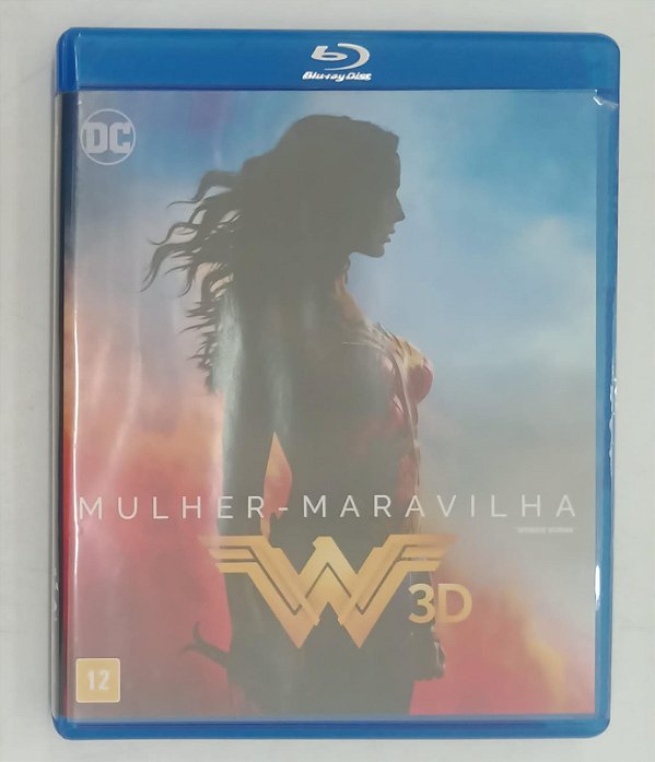 Dvd [blu-ray 3d] Mulher-maravilha Editora (2017) [novo]