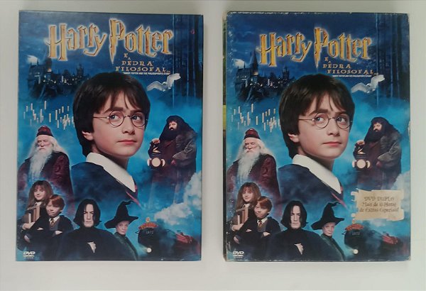 Dvd Harry Potter e a Pedra Filosofal 2 Dvds Editora (2002) [usado]