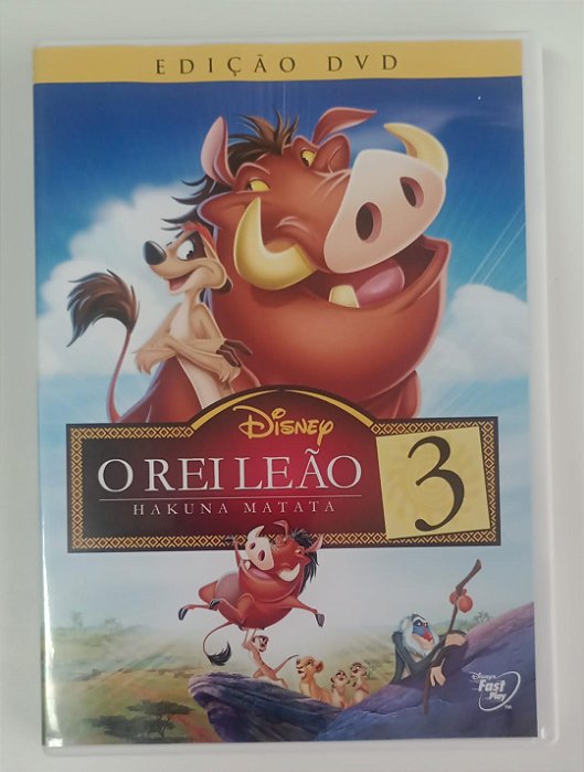 Dvd o Rei Leão 3 Editora (2011) [usado]